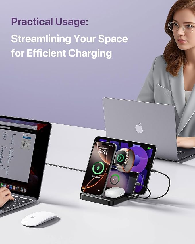 Intoval 5-in-1 Charging Station, - Image 7