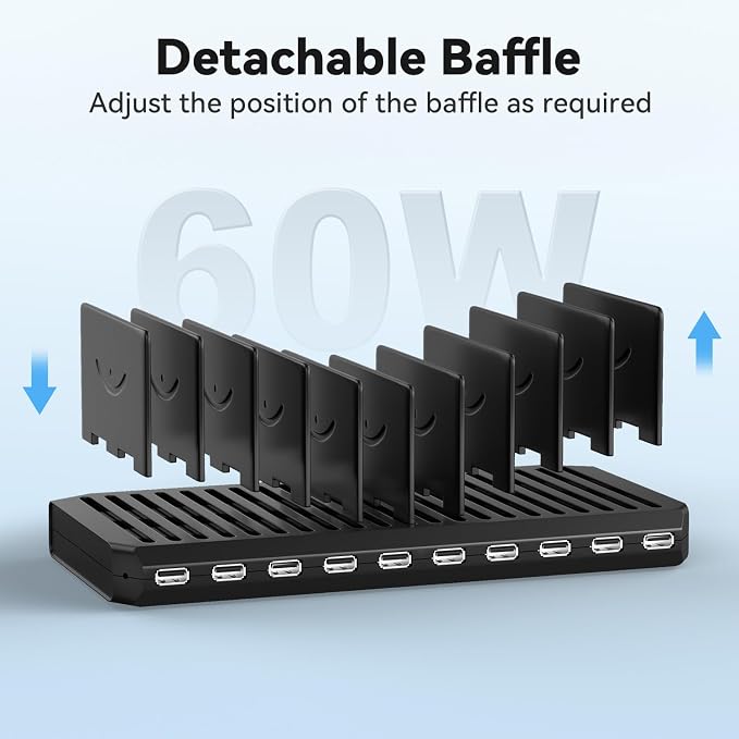 Charging Station for Multiple Devices, Charging Station for iPhone Apple Watch - Image 7