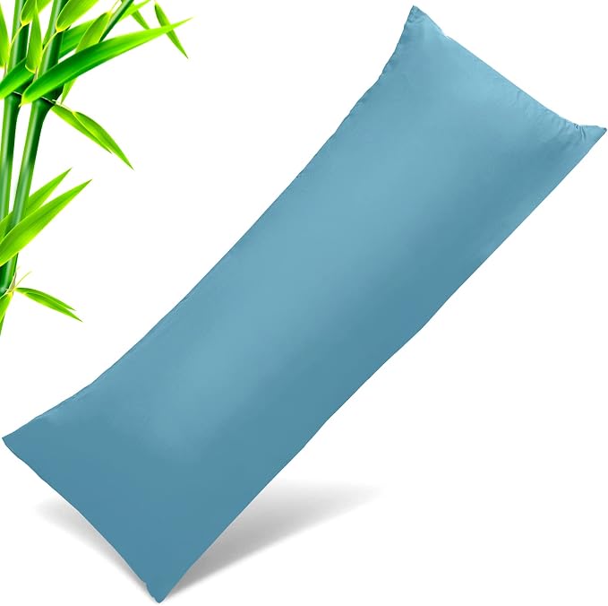 Body Cooling Pillow Cases Cover, Bamboo Rayon Body Pillowcases by TELUS