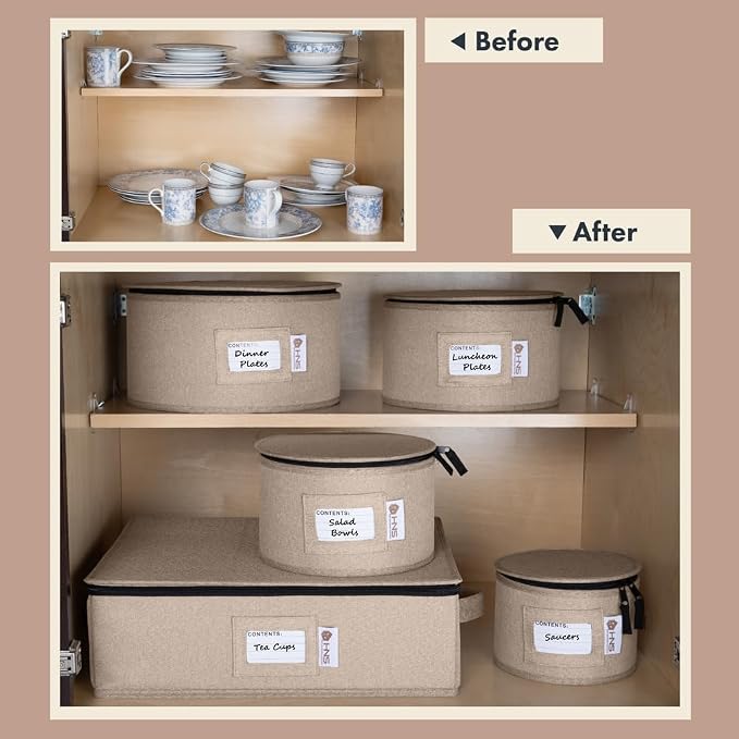 Hard Shell China Storage Containers 5-Piece Set Moving Boxes - Image 7