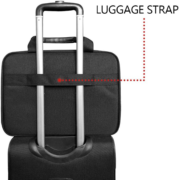 KROSER Laptop Bag 15.6 Inch Briefcase Messenger Bag Water Repellent Computer - Image 6