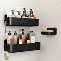 Orimade Shower Caddy 3-Pack, No-Drill Adhesive Shelves by Orimade