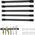 5 Pack Magnetic Tool Holder, Magnetic Strips Tool Magnet Bar PVC Coated by SDLDEER