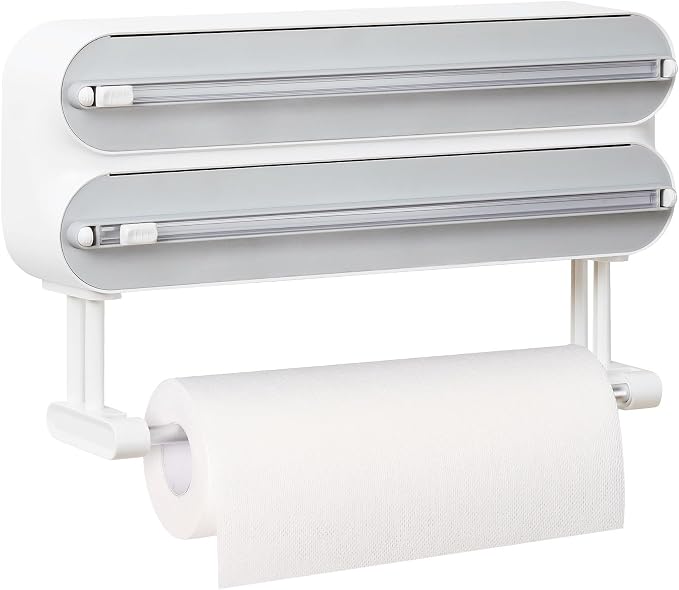 Magnetic Plastic Wrap Dispenser by Quasziwa