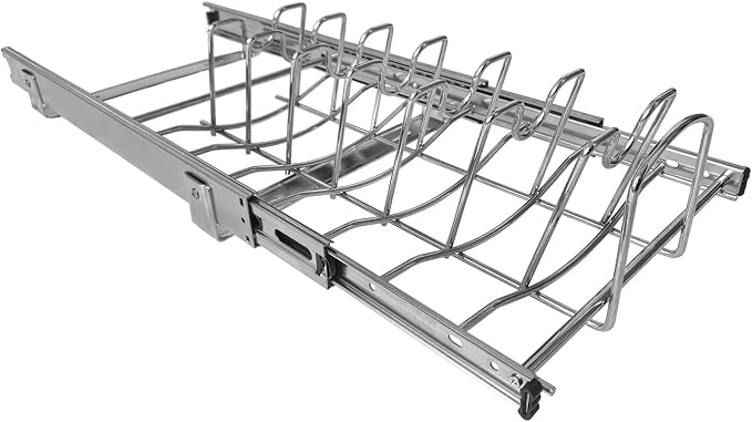 Slide Out Pan and Pot Lid Organizer - Image 9