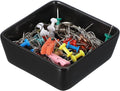 PATIKIL Square Paper Clip Holders, Ceramic Bowl Dish Clip Dispenser Organizer by PATIKIL