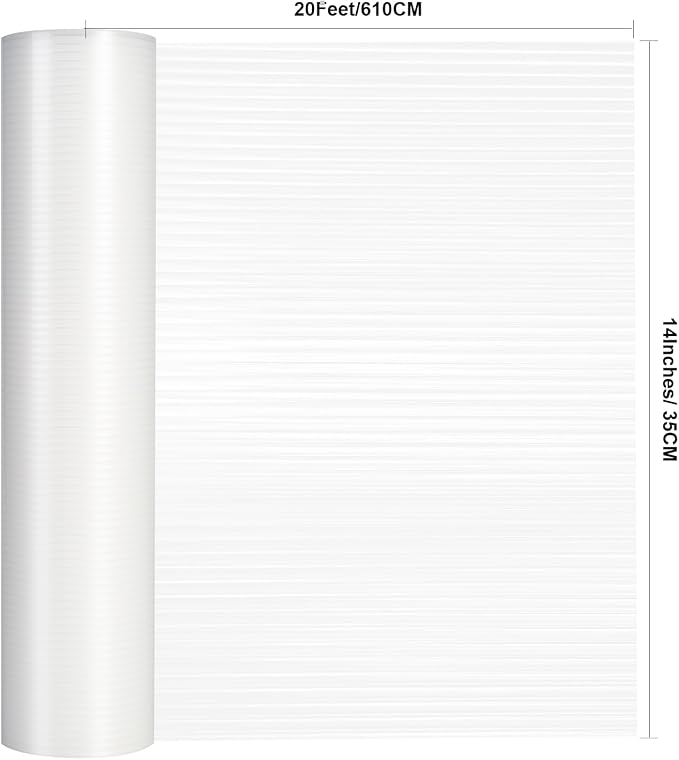 Shelf Liner, 14 Inches x 20 FEET Non-Slip Kitchen Cabinet Liner, Washable - Image 7