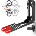 Swivel Bike Wall Mount, Space Saving Bike Rack Garage, No Heavy Lifting by ALIXUEQINPortableToolAssistant