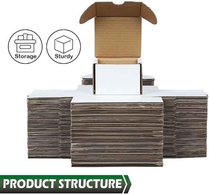GRAND ORANGE 50 Pack 200 Count Trading Card Storage Boxes Corrugated Paper - Image 5