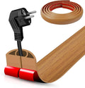 Floor Cord Cover Self Adhesive Cord Hider, 10FT Cable Management, Extension by DBHXXMB-HH