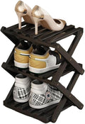 YYW Bamboo Shoe Rack for Entryway, Free Free Standing Shoe Racks Shelf Closet by YYW