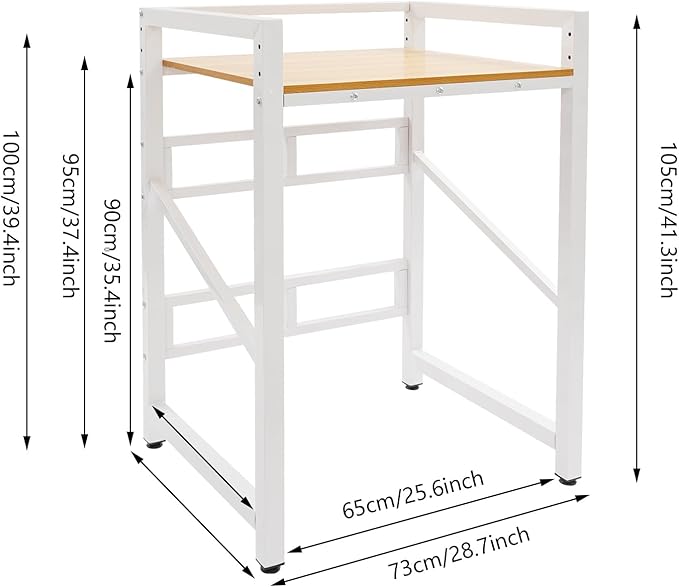 Over The Washer and Dryer Storage Shelf, Height Adjustable Washer Dryer - Image 3