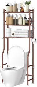 3-Tier Over The Toilet Storage, Space Saver Metal Bathroom Shelves, by QualityHomewareTimlessComfort