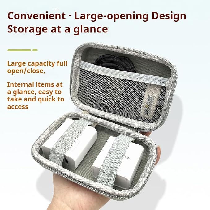 Custom Portable Protection Hard EVA Case – Personalized Logo/Text Travel Pouch - Image 4