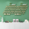 Wall Mounted Shelf Nail Polish Bottle Display Rack, Triangular Essential Oil by Unknown