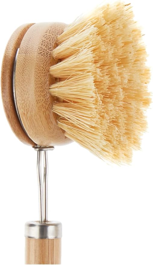 Tieralia Bamboo Dish Brush Gift Set – 5-Piece Kitchen Cleaning Bundle - Image 8