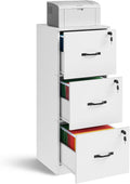 VASAGLE 3 Drawer File Cabinet, File Cabinet by VASAGLEbySONGMICSHOME