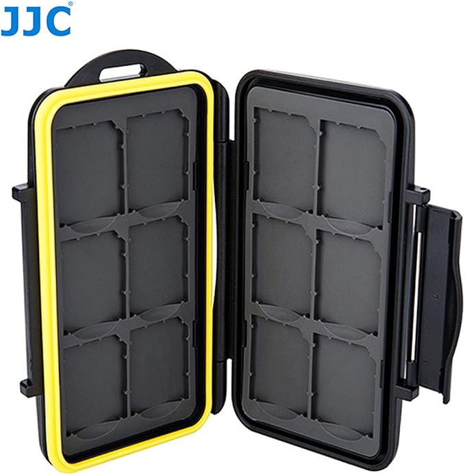 JJC MC-SD12 Ruggard SD Card Case, Shockproof SD Card Case, Water-Resistant SD - Image 7