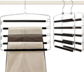 TOPIA HANGER Pants Hangers Space Saving, Non-Slip Foam Padded Organizer Hanger by TOPIAHANGER