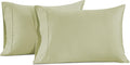 Pillow Case Covers King, 100% Egyptian Cotton Sateen, Soft Cool & Smooth 1000 by LaneLinen