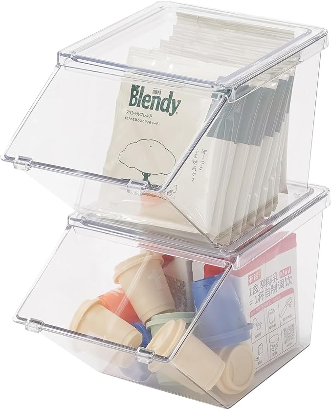 Stackable Tea-Bag Holder Organizer by LLGWGL