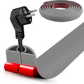 Floor Cord Cover Self Adhesive Cord Hider, 10FT Cable Management, Extension by DBHXXMB-HH