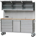 72 inch Stainless Steel Tool Chest by AnorTrek