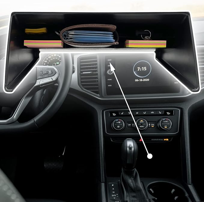 Center Console Organizer fit for VW Atlas and Cross Sport 2018 2019 2020 2021 - Image 6