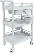 Medical Mobile Trolley Cart, Salon Storage Cart Movable Organizer Rolling by Unknown