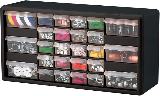 Akro-Mils 26-Drawer Plastic Drawer Storage Cabinet - Image 12