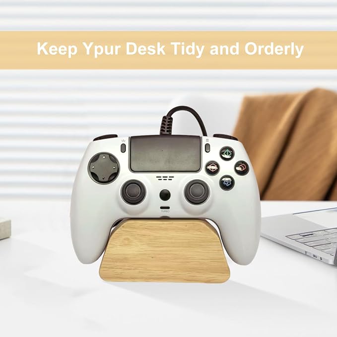 Solid Wood Controller Holder Gaming Controller Stand - Image 2