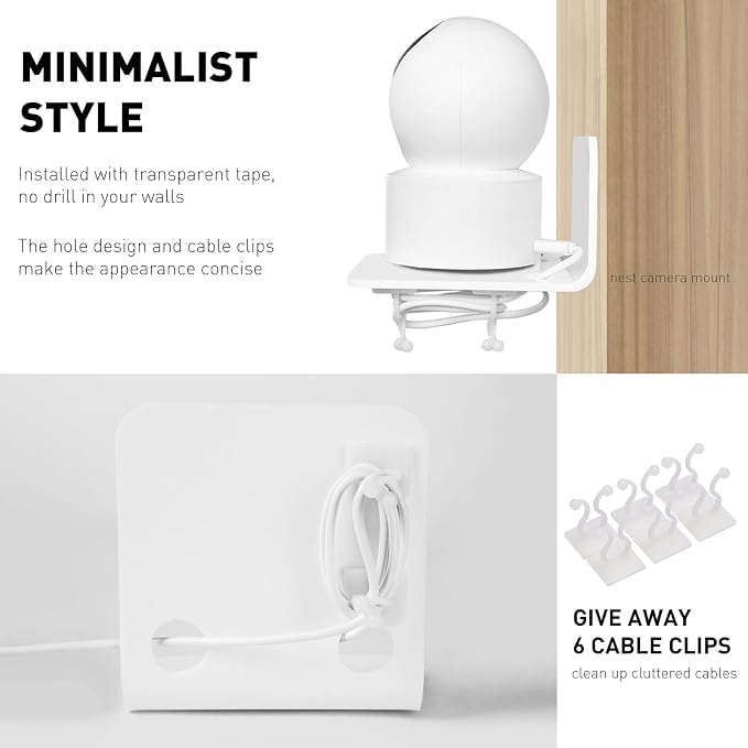 OAPRIRE White Floating Wall Shelves Set of 3 - Image 5