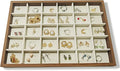Large Jewelry Trays for Drawers Stackable Velvet Jewelry Display for Vendors by HOUKANWE