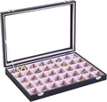 Stratalife Jewelry Organizer 40 Grid Pink Black Jewelry Tray by Stratalife