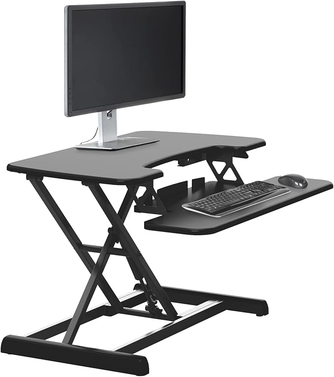 Vari VariDesk Essential Vertical Lift 30 Inch Standing Desk Converter by Vari