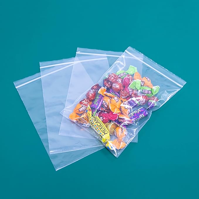 iMailer - 200 Count - 5" x 7" Small Zip Bags - Clear Reclosable Zip Plastic - Image 5