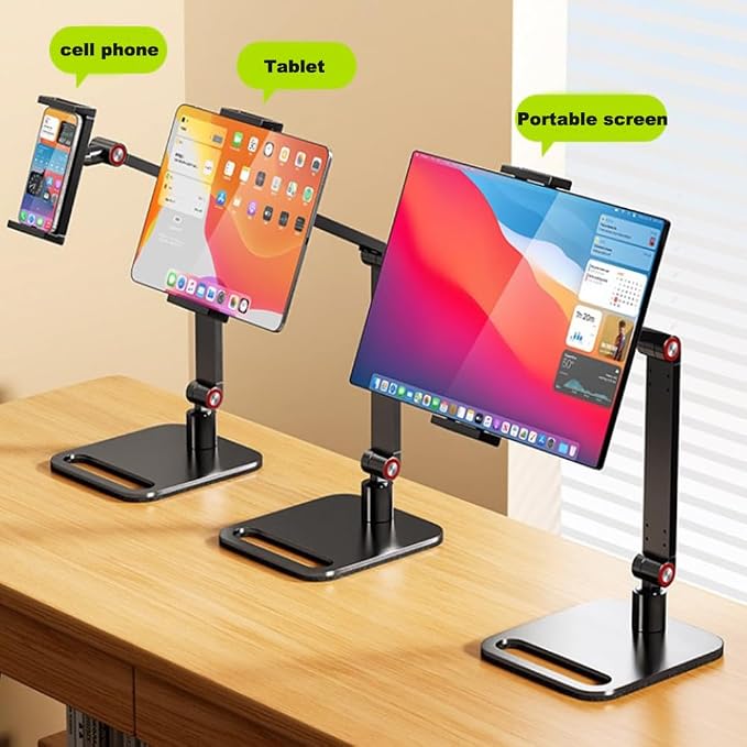 Tablet Stand Holder, Stable Portable Space-Saving Multi-Device Holder - Image 8