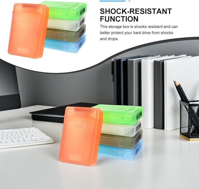 BESPORTBLE 5pcs Shock-Resistant Storage Cases - Image 3