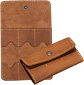 DOITOOL 2pcs Retro PU Memory Card Case Holder Organizer Secure Snap Closure by DOITOOL