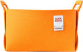Collapsible Felt ORANGE Storage Bin Large 14.6"x9.4"x9.4" – Foldable