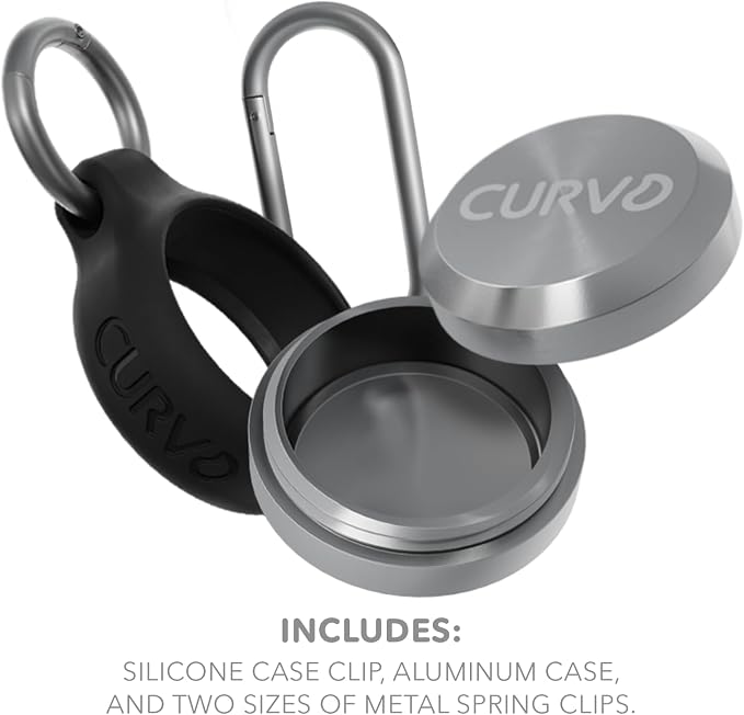 CURVD Premium Carrying Case – Durable Travel Keychain Container, Medicine Pill - Image 2