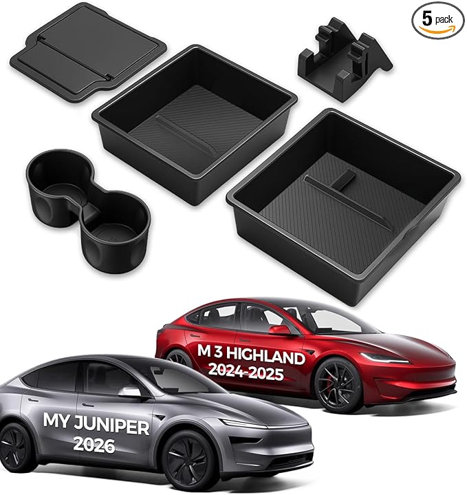Center Console Organizer 5PCS Compatible by TUDEAO