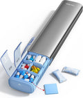 VAYDEER Metal Weekly Pill Organizer – Moisture-Proof Travel Pill Organizer by Vaydeer