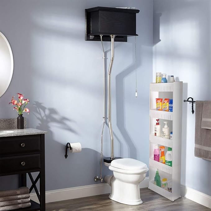 Laundry Room Organizer, Mobile Shelving Unit Organizer - Image 4