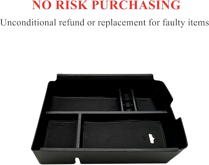 Center Console Organizer fit for VW Atlas and Cross Sport 2018 2019 2020 2021 - Image 7
