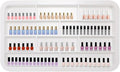 Wall Mounted Nail Polish Racks 4 Tier Hanging Nail Polish Storage Holder by Unknown