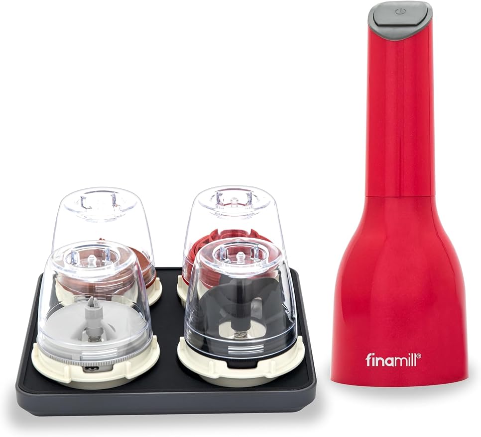 FinaMill Ultimate Gift Set – Battery Operated Spice Mill by FinaMill