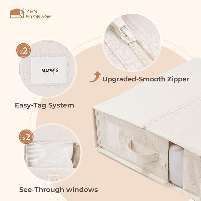 8Pack Linen Sheet Organizers for Linen Closet - Image 5