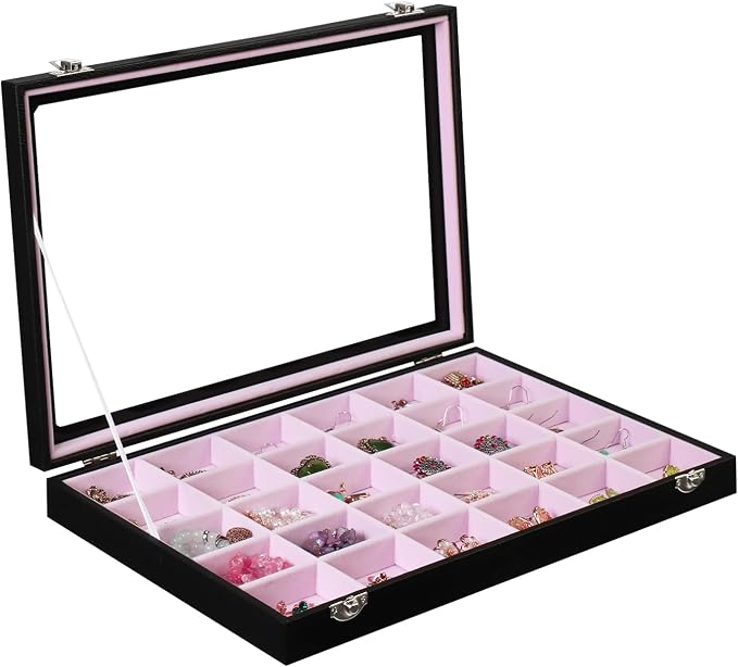 Stratalife Jewelry Organizer Earring Holder Jewelry Tray by Stratalife
