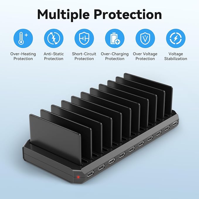Charging Station for Multiple Devices, Charging Station for iPhone Apple Watch - Image 5